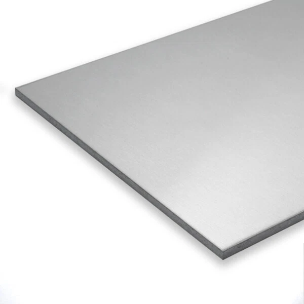 Tôle Aluminium Anodisé E6EV1 1,5 Mm - 400 Mm De Longueur, Largeur Au Choix - Protection Anti-corrosion, Finition Argent Avec Film