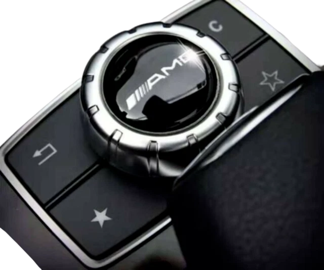 LOGO AMG MERCEDES Centrale Console Multimédia Embleme Autocollant ...