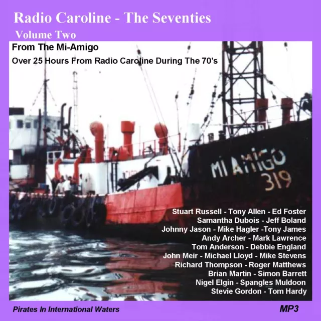 Pirate Radio Caroline The Seventies Volume 2 Listen In your Car