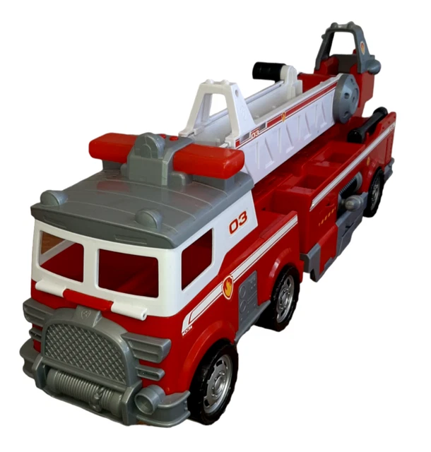 Ultimate Resc PAW PATROL ULTIMATE Rescue Fire Truck With Extendable Ladder & chase ...