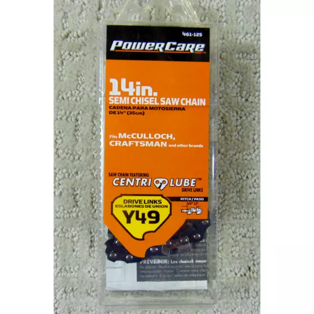 PowerCare 14” Semi Chisel Saw Chain 461-125