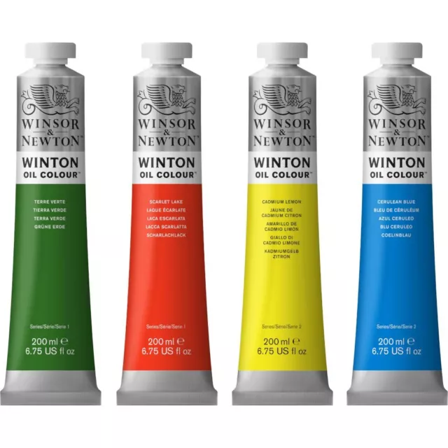 Winsor & Newton Winton Oil Colour Paint Tube 200ml