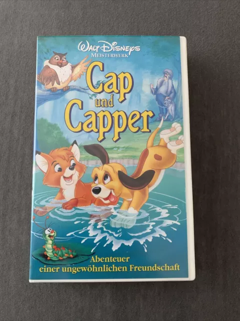 Walt Disneys Meisterwerk Cap und Capper VHS mit Hologramm