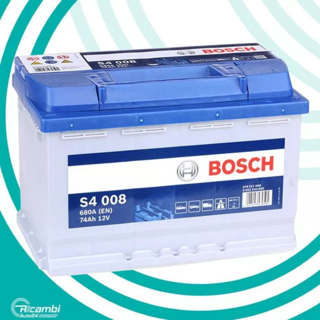 Batterie Bosch S4009 12v 74ah 680A 0092S40090 L3G
