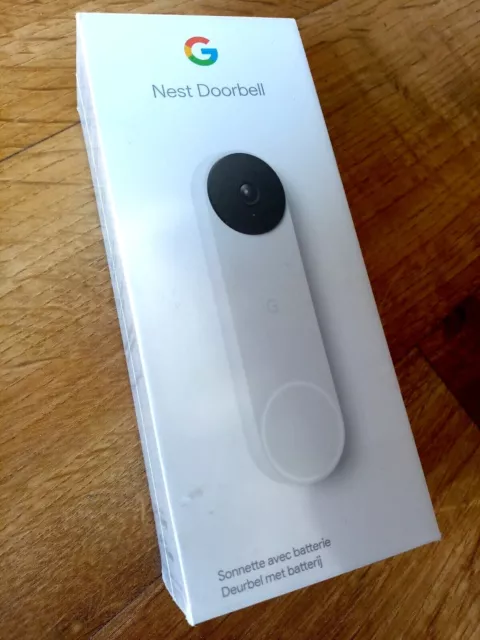 Sonnette Intelligente Sans Fil GOOGLE Nest Doorbell 2022 Full HD NEUF