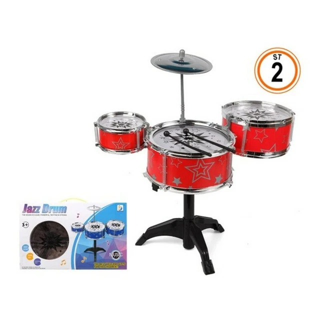 Batteria Musicale Jazz Drum S1123683 41 x 26 cm