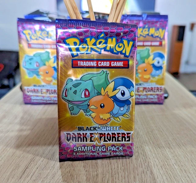 Pokémon Black & White Dark Explorers Sampling Pack (Sealed 3 Card Booster) VGC