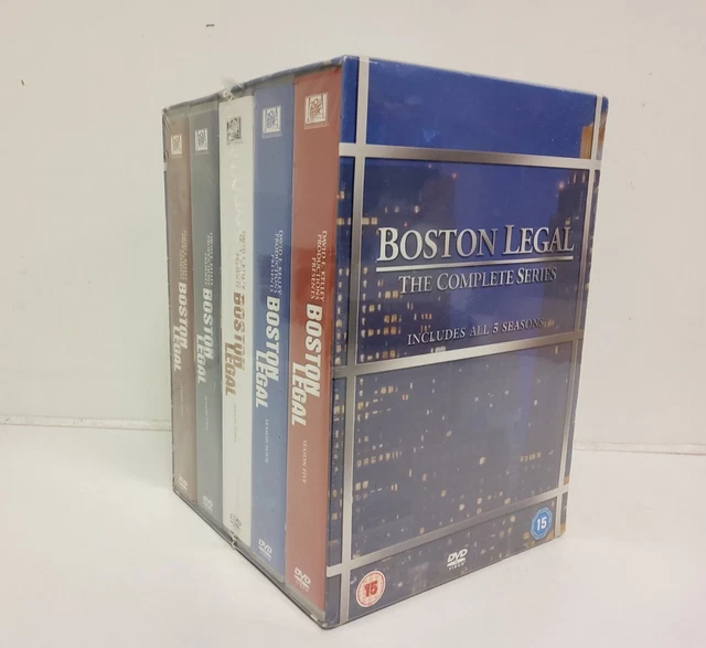 BOSTON LEGAL - The Complete Series All 5 Seasons (NEW & SEALED DVD ...