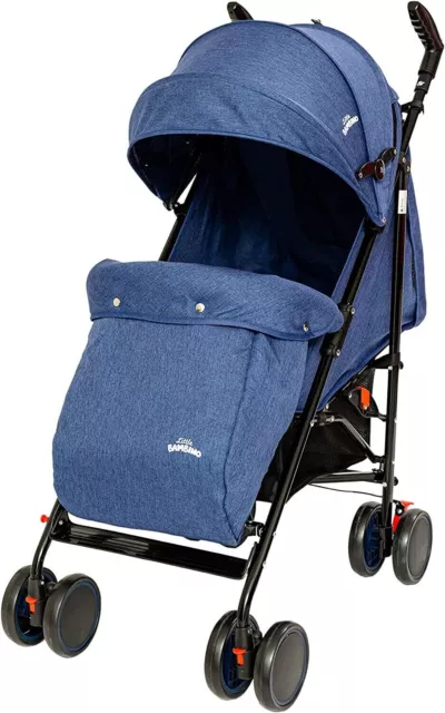 baby pram pushchair buggy stroller +Rain Cover & Footmuff Adjustable Reclinable