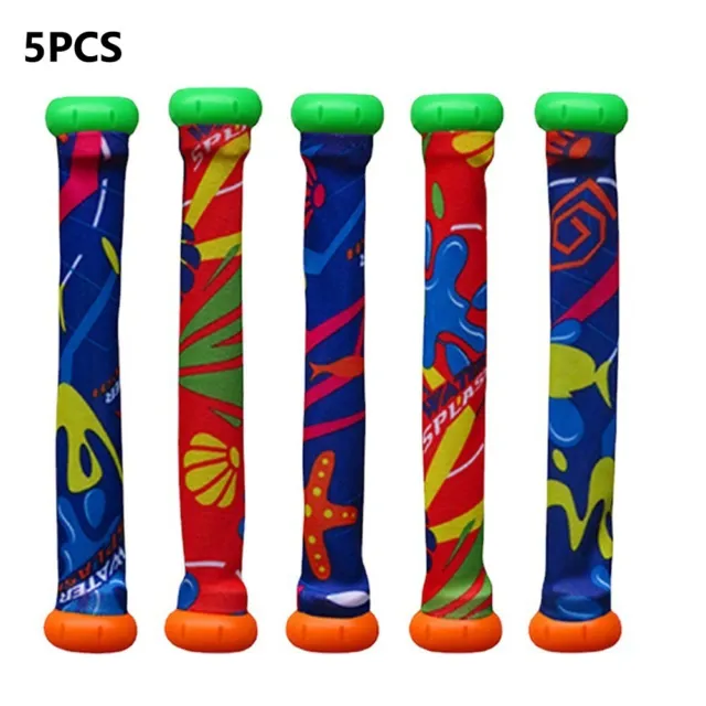 Diving Sticks Swimming Toy 5 Dives High Quality Plastic Swimming Fun