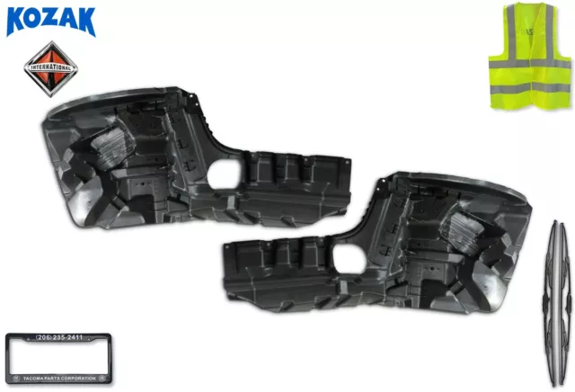 Inner Reinforcement Bumper Corner Pair RH & LH International LT625 + SET