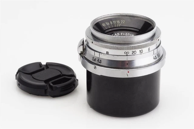 Carl Zeiss Jena f. Contax     3.5/4.5cm Orthometar #2612803 (1679761489)