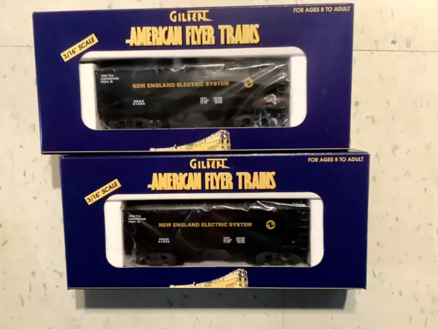 Gilbert American Flyer #6-48210/48208 1998 Tca New England Elect Coal Hopper Mib