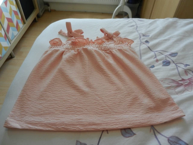 River Island mini ragazze rosa/top 2-3 anni