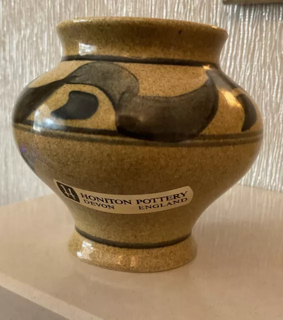 Honiton Pottery England Small Vase Pot V G C.