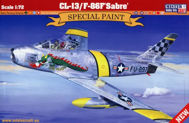 North American Fighter CL-13/F-86F Sabre # Scale 1/72 # MISTERCRAFT D-260 North American Fighter CL-13/F-86F Sabre # Scale 1/72 # MISTERCRAFT D-260