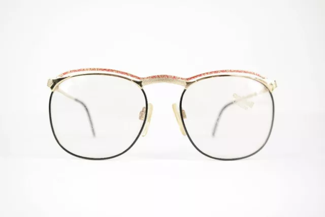 Vintage Actuell Couture Act. 527 (693) 54 16 135 Multicolore Ovale Lunettes NOS