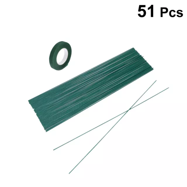 51 Pcs Envelopper La Tige De Fleur Artificielle Plante