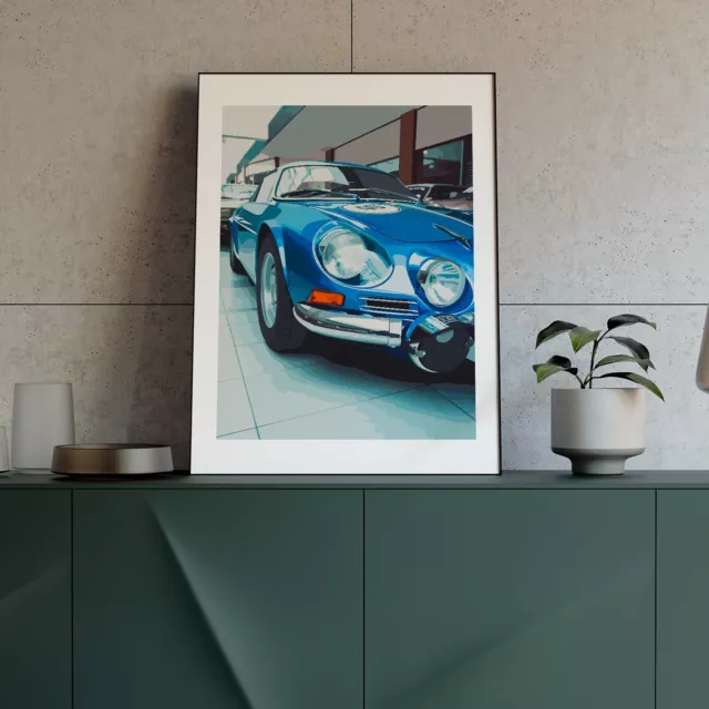 AFFiche Alpine Renault A110