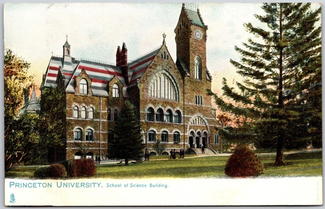 School Of Science Building Princeton University New Jersey NJ Campus Postcard