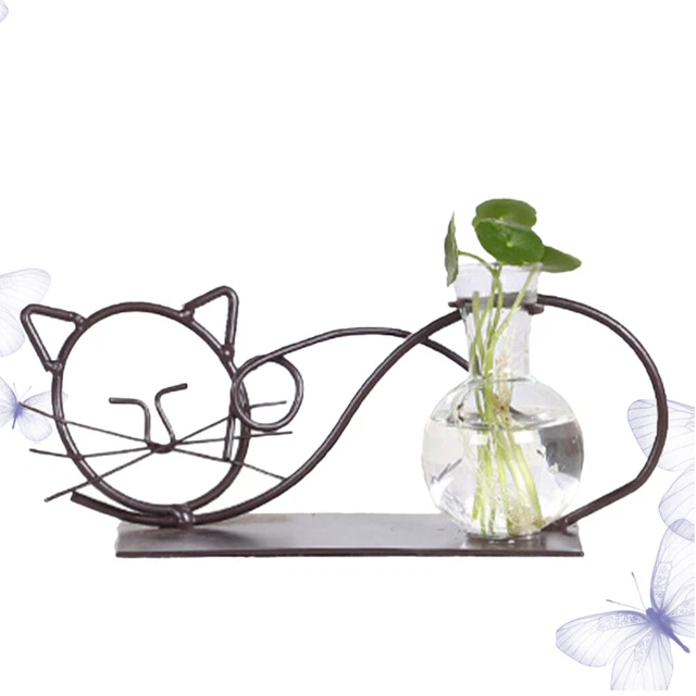 Vase En Verre Artibetter 15x15cm - Bol Terrarium Pour Succulentes, Plantes Aériennes Et Fleurs - Décoration Élégante Pour Maison Et Mariage