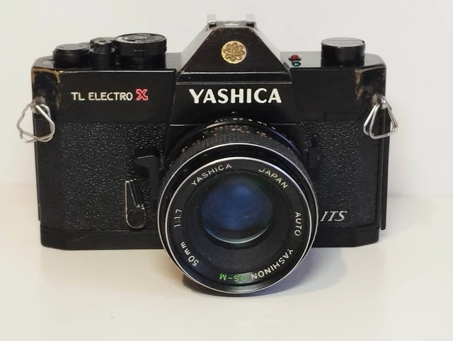 Appareil Photo Argentique Yashica TL-Electro Avec Objectif Yashinon DS-M 50mm F/1.7 - Occasion Très Bon État
