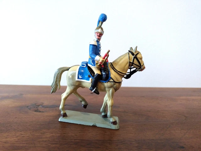 Figurine Starlux – Cavalier 8e Régiment De Dragons – Premier Empire – Ancienne