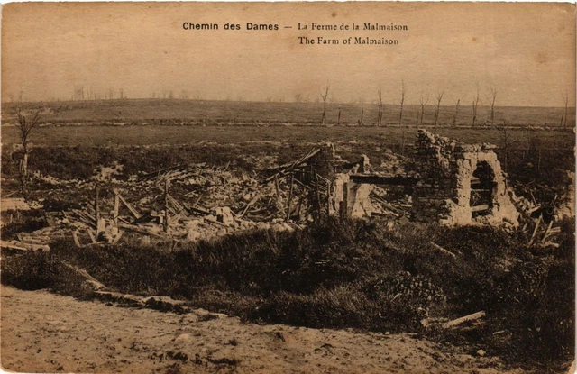 CPA MILITAIRE Chemin des Dames-La Ferme de la Malmaison (316065)