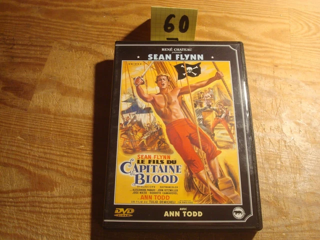 DVD : LE FILS DU CAPITAINE BLOOD  Sean FLYNN / Ann TODD  DVD René CHATEAU