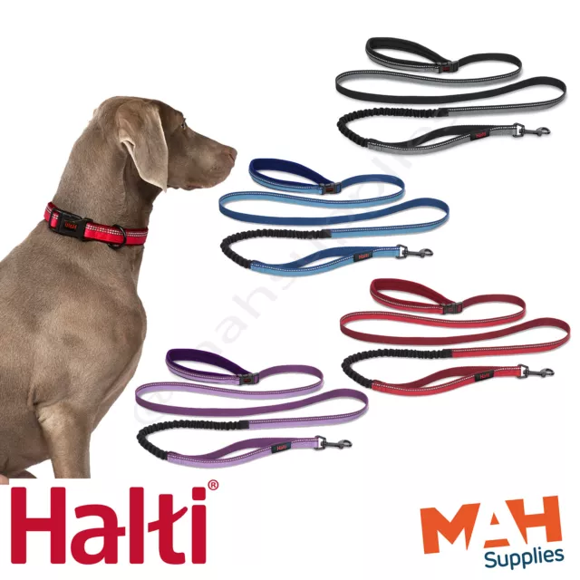 Halti Dog Lead All in 1 Running Lead Canicross Active Bungee Padded Neoprene