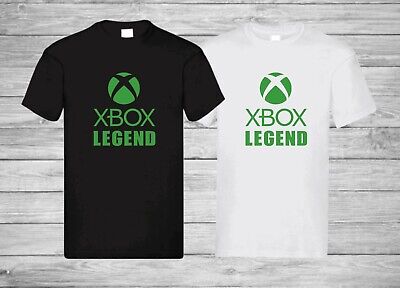 Mens Xbox Legend Style Gamer Gaming T Shirt Youtube  Teen Gift Tee