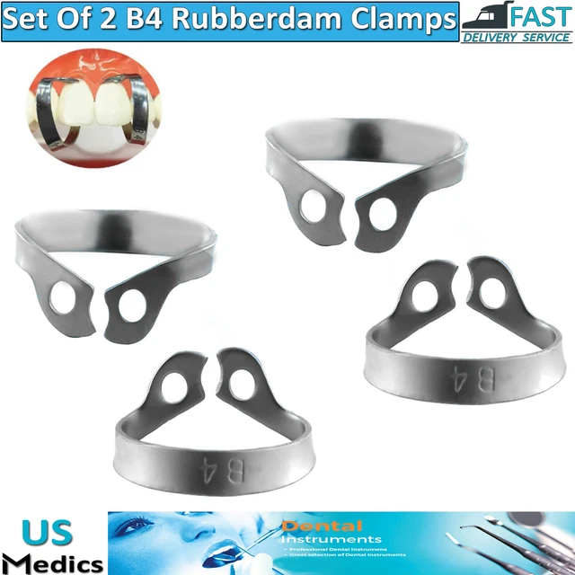 RUBBER DAM CLAMP Dental Rubber Dam Restorative Dentist Clamps Anteriors