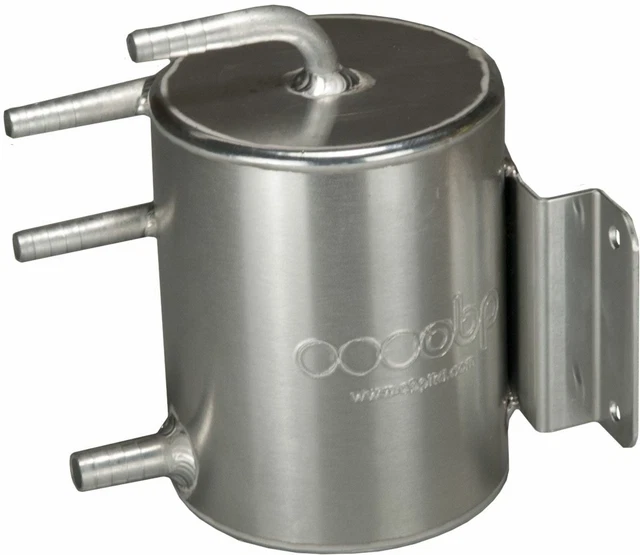 OBP 1 Ltr pentola carburante vorticoso in lega 135 mm (H) x 100 mm (Dia) montaggio paratie (OBPA025)