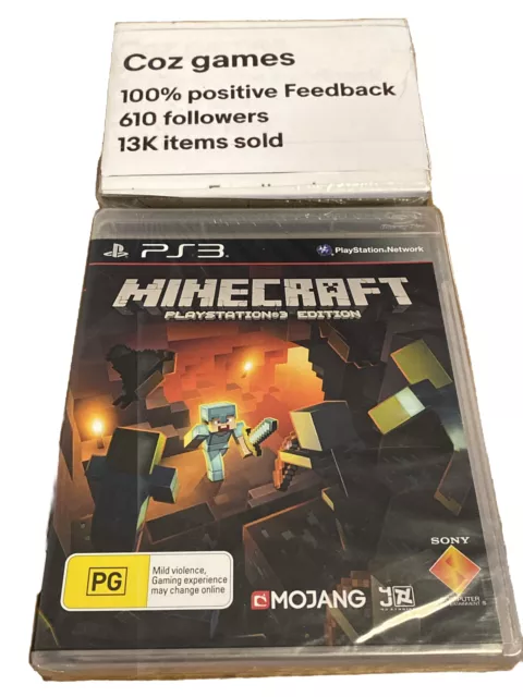 Minecraft: PlayStation 3 Edition (PlayStation 3, PS3, 2014) CIB