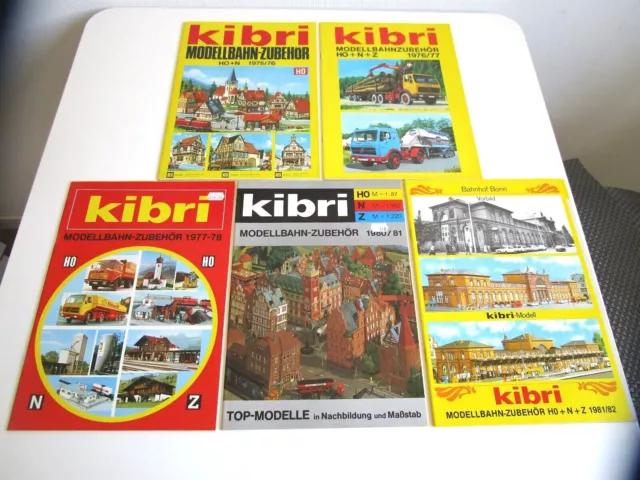 Kibri - Kataloge von 1975 - 1981