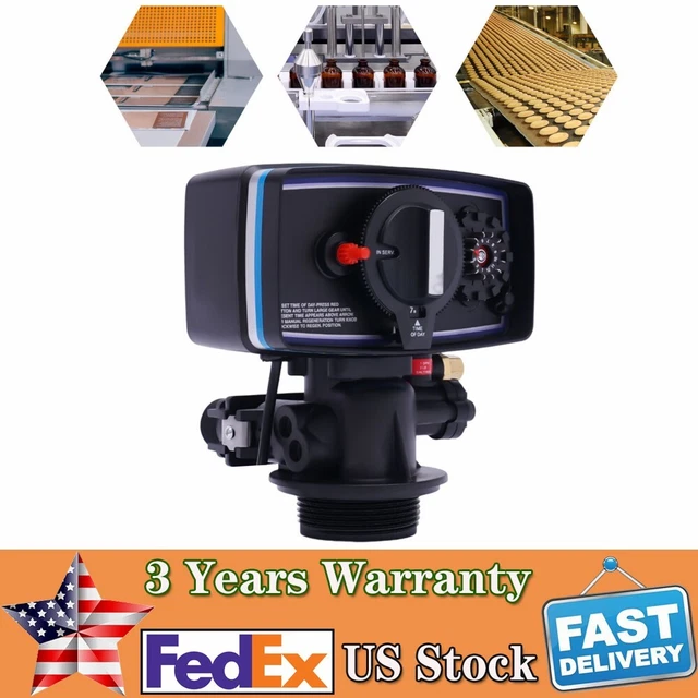 Automatic Fleck 5600 12 Day Control Timer Valve For Water Filter Softener Resin