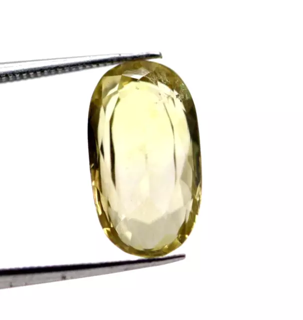 Vs Grade à Facettes Ovale Brésil Gemme 12x7 MM 3.30 CT Naturel Citrine Topaze