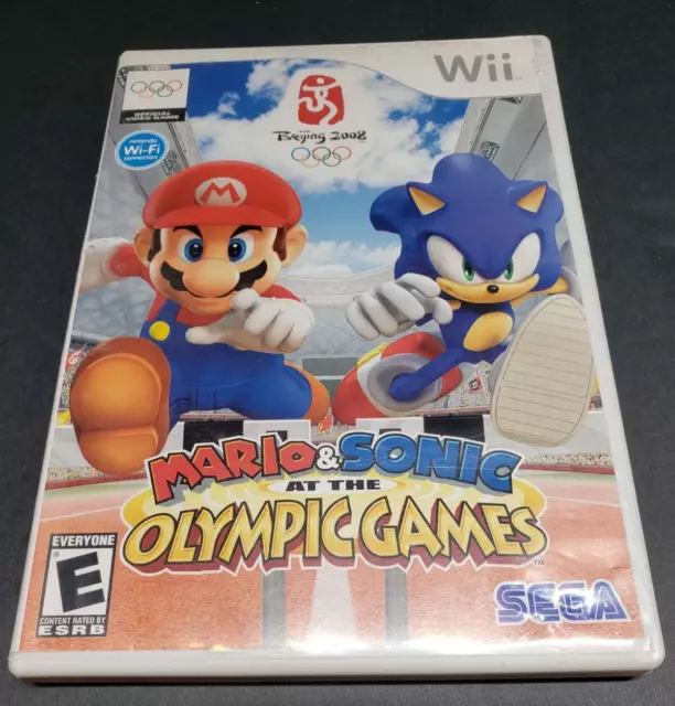 🔴Mario & Sonic at the Olympic Games (Nintendo Wii, 2007) Complete