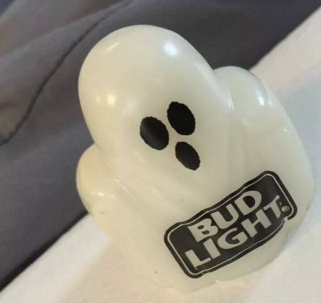 Vintage Halloween Ghost Plastic Bottle Topper Opener Budweiser Bud Light Nos!