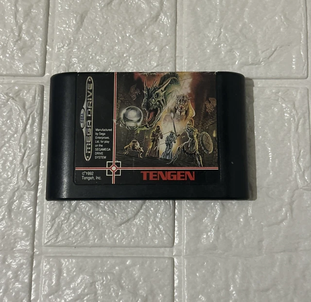 Jeu Dragon's Fury Version Originale Sega Megadrive - En état Correct - Jeu D'occasion
