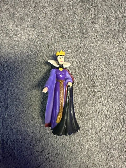 VINTAGE DISNEY SNOW White Seven Dwarfs Evil Queen 4” PVC Figure Mattel ...