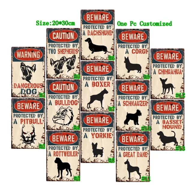 Retro Metal Tin Signs Warning Iron Sign Vintage Hanging Art Wall Decor Poster