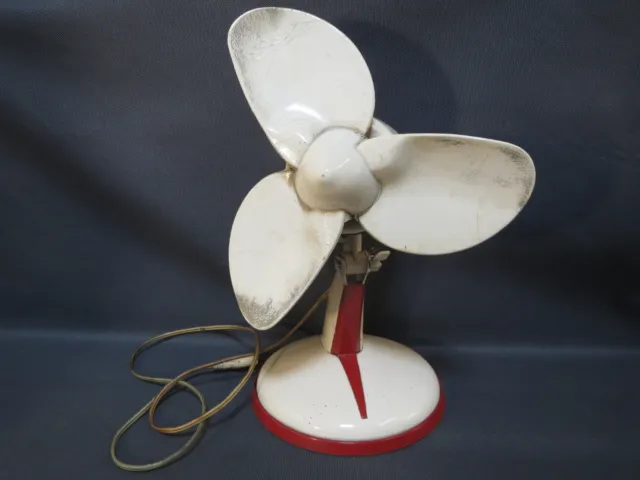 Ancien ventilateur de bureau vintage années 1960 french antique fan