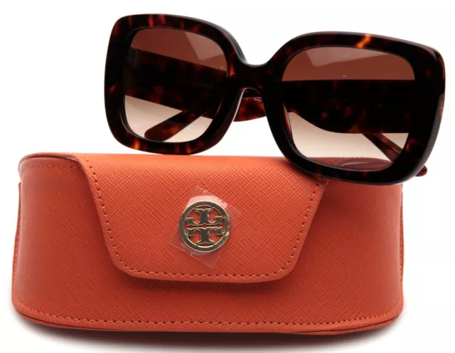 NEW Tory Burch TY 7179U 1728/13 3N Dark Tortoise SUNGLASSES 54-22-140mm