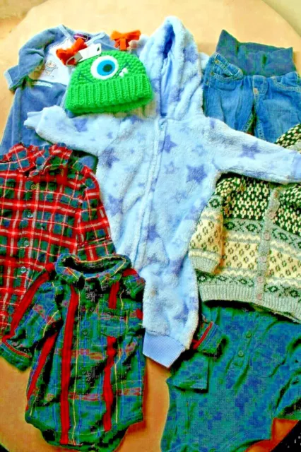 Grande pacchetto vestiti bambino età 3-6 mesi NEXT GAP cappello nuovo Freepost Joblot