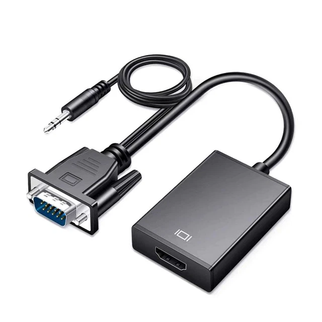 ADPTER VGA TO HD Adapter Cable Computer to TV Monitor Adapter New G9 ...