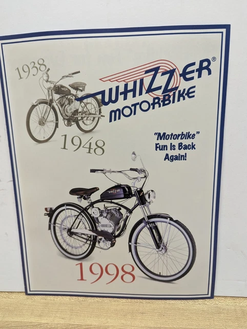 Whizzer Motorbike Color Brochure