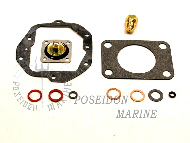 Solex 44PHN-3 Carburetor Kit For Volvo Penta Marine Engines AQ120B, AQ140A, BB140A - Rebuild Kit