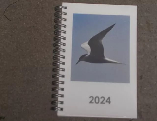 Unique Spiral Bound 2024 Diary Beautiful Wildlife Photos Week To View A6