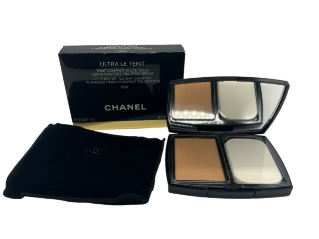 CHANEL LE TEINT Ultra Tenue Ultrawear Flawless Compact Foundation New  $29.95 - PicClick